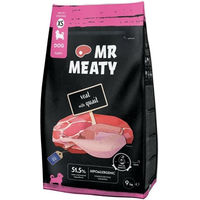 Produktbild von MR MEATY Trockenfutter Kalb und Wachtel für adulte Hunde XS hypoallergen 9 kg