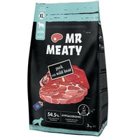 Produktbild von MR MEATY Trockenfutter Schwein mit Wildschwein für adulte Hunde hypoallergen 3 kg