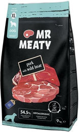Produktbild von MR MEATY Trockenfutter Schwein mit Wildschwein für adulte Hunde hypoallergen 9 kg