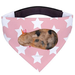 Mr. & Mrs. Panda Bandana Halstuch Einhorn für Meerschweinchen aus Polyester in Rosa und Rot – Bild 1 von 5