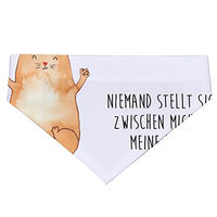 Produktbild von Mr. & Mrs. Panda Halstuch für Hunde und Katzen Katze Umarmen aus Polyester Größe L
