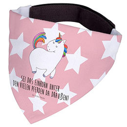 Mr. & Mrs. Panda Halstuch Hund Einhorn Bunt Polyester Größe L – Bild 1 von 5