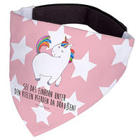 Produktbild von Mr. & Mrs. Panda Halstuch Hund Einhorn Bunt Polyester Größe L