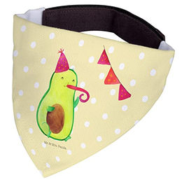 Mr. & Mrs. Panda Hund Halstuch Avocado Party aus Polyester – Bild 1 von 4