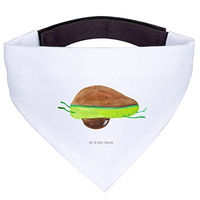 Produktbild von Mr. & Mrs. Panda Hund Halstuch Avocado Yoga Weiß