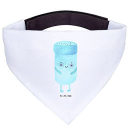 Mr. & Mrs. Panda Hund Halstuch Bandana Beste Freunde Salz Weiß Polyester Größe L – Bild 1 von 5