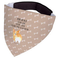 Produktbild von Mr. & Mrs. Panda Hund Halstuch Corgi Po aus Polyester in Braun und Beige