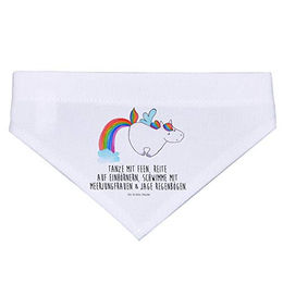 Mr. & Mrs. Panda Hund Halstuch Einhorn Design Bunt – Bild 1 von 2