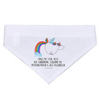 Produktbild von Mr. & Mrs. Panda Hund Halstuch Einhorn Design Bunt