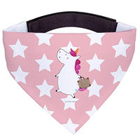 Produktbild von Mr. & Mrs. Panda Hund Halstuch Einhorn Koffer Rosa Rot Größe M