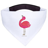 Produktbild von Mr. & Mrs. Panda Hund Halstuch Flamingo Rosa Weiß Polyester