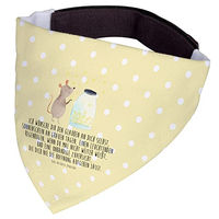 Produktbild von Mr. & Mrs. Panda Hund Halstuch Maus Sterne Gelb aus Polyester