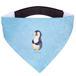 Mr. & Mrs. Panda Hund Halstuch Pinguin Diät Blau Größe S – Bild 1 von 7