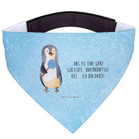 Produktbild von Mr. & Mrs. Panda Hund Halstuch Pinguin Lolli Blau Polyester Größe L
