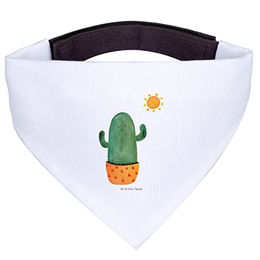 Mr. & Mrs. Panda Hunde Bandana Kaktus Sonne aus Polyester in Weiß – Bild 1 von 4