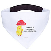 Produktbild von Mr. & Mrs. Panda Hunde-Bandana Küken und Fliegenpilz Halstuch Weiß