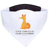 Produktbild von Mr. & Mrs. Panda Hunde Halstuch Einhorn Design aus Polyester Weiß Größe L