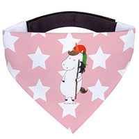 Produktbild von Mr. & Mrs. Panda Hunde Halstuch Einhorn Rosa Rot Polyester