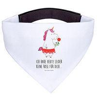 Produktbild von Mr. & Mrs. Panda Hunde-Halstuch Einhorn Weiß