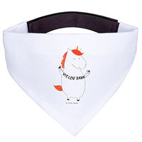 Produktbild von Mr. & Mrs. Panda Hunde Halstuch Einhorn Weiß Polyester