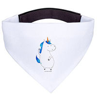 Produktbild von Mr. & Mrs. Panda Hunde Halstuch Einhorn Weiß Polyester Größe S