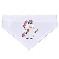 Produktbild von Mr. & Mrs. Panda Hunde Halstuch Einhorn Woodstock Weiß aus Polyester