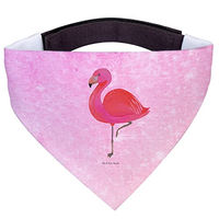 Produktbild von Mr. & Mrs. Panda Hunde Halstuch Flamingo Classic Rosa Lila aus Polyester Größe L