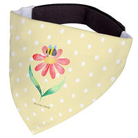 Produktbild von Mr. & Mrs. Panda Hunde-Halstuch Hummel Blume Gelb Größe M