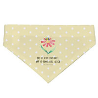 Produktbild von Mr. & Mrs. Panda Hunde Halstuch Hummel Blume Gelb Größe S aus Polyester