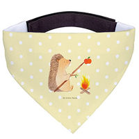Produktbild von Mr. & Mrs. Panda Hunde Halstuch Igel Grillen Gelb aus Polyester