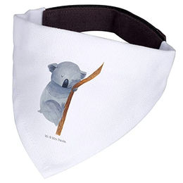 Mr. & Mrs. Panda Hunde Halstuch Koalabär Weiß Größe M – Bild 1 von 2