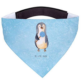 Mr. & Mrs. Panda Hunde Halstuch Pinguin Lolli Blau Polyester Größe L – Bild 1 von 6