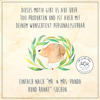 Produktbild von Mr. & Mrs. Panda Hundebandana Blumen Braun aus Polyester Größe M
