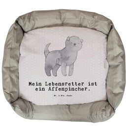 Mr. & Mrs. Panda Hundebett Affenpincher Lebensretter Grau Polyester Größe L für Welpen und Hunde – Bild 1 von 6