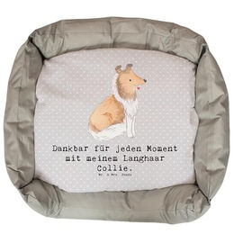Mr. & Mrs. Panda Hundebett Collie Moment Grau Polyester Größe L – Bild 1 von 6