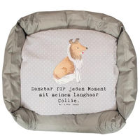 Produktbild von Mr. & Mrs. Panda Hundebett Collie Moment Grau Polyester Größe L