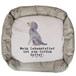 Mr. & Mrs. Panda Hundebett Gordon Setter Größe L Grau aus Polyester – Bild 1 von 6