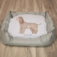 Produktbild von Mr. & Mrs. Panda Hundebett Irish Water Spaniel Größe L aus Polyester in Grau und Beige