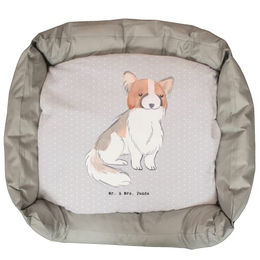 Mr. & Mrs. Panda Hundebett Papillon Lebensretter Grau Größe L – Bild 1 von 6