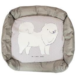 Mr. & Mrs. Panda Hundebett Samojede Grau Größe L aus Polyester – Bild 1 von 6