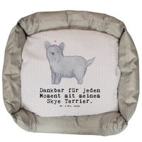 Produktbild von Mr. & Mrs. Panda Hundebett Skye Terrier Moment Plüsch Grau Größe L