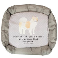 Produktbild von Mr. & Mrs. Panda Hundebett Thai Bangkaew Moment Grau Größe L aus Polyester
