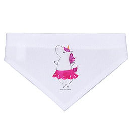 Produktbild von Mr. & Mrs. Panda Hundedreieckstuch Einhorn Ballerina Weiß Polyester Größe M