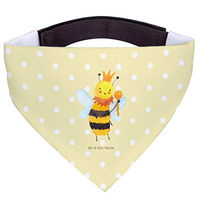 Produktbild von Mr. & Mrs. Panda Hundehalsband Bandana Biene König Gelb aus Polyester Größe L