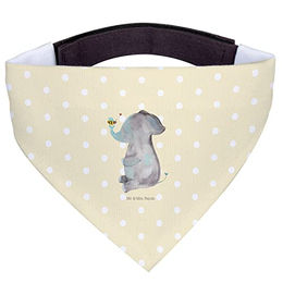 Mr. & Mrs. Panda Hundehalsband Bandana Elefant und Biene Gelb Größe S – Bild 1 von 7