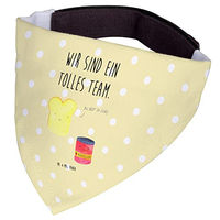 Produktbild von Mr. & Mrs. Panda Hundehalsband Bandana Toast Marmelade Gelb Polyester Größe L