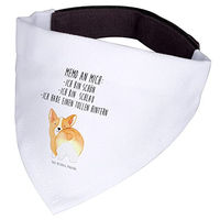 Produktbild von Mr. & Mrs. Panda Hundehalsband Corgi Po Bandana Weiß Größe M