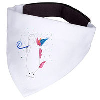 Produktbild von Mr. & Mrs. Panda Hundehalsband Einhorn Halstuch Weiß Stoff