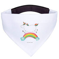 Produktbild von Mr. & Mrs. Panda Hundehalsband Einhorn Regenbogen mit Glitzer aus Polyester