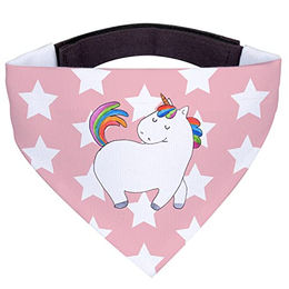 Mr. & Mrs. Panda Hundehalsband Einhorn Stolzieren Bunt aus Polyester Größe M – Bild 1 von 3
